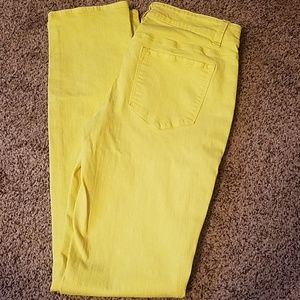 Ann Taylor Yellow jeans